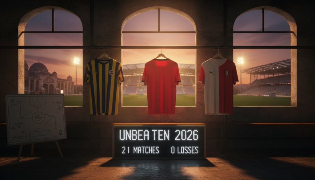 Avrupa Futbolunda Yenilgisiz Kalan Son Üç Büyük Güç