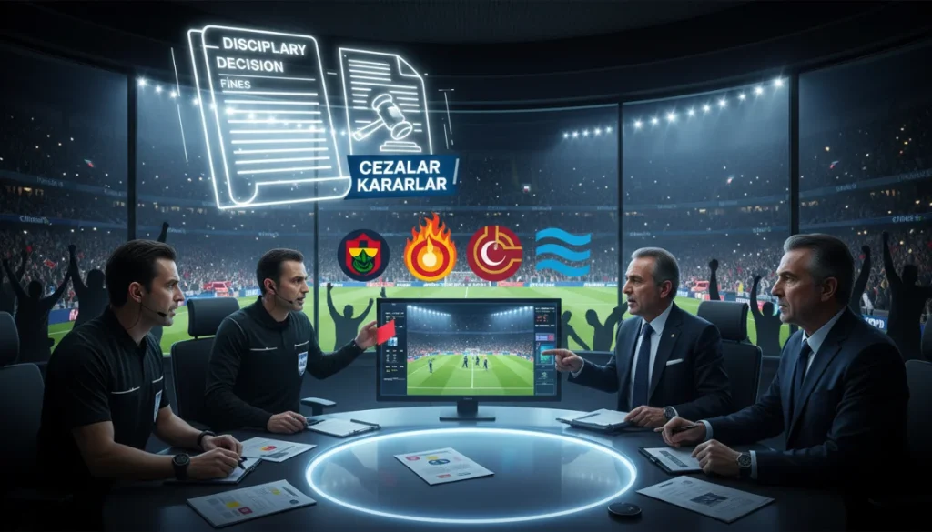 Federasyondan Sert Kararlar: Süper Lig Devlerine Büyük Faturalar