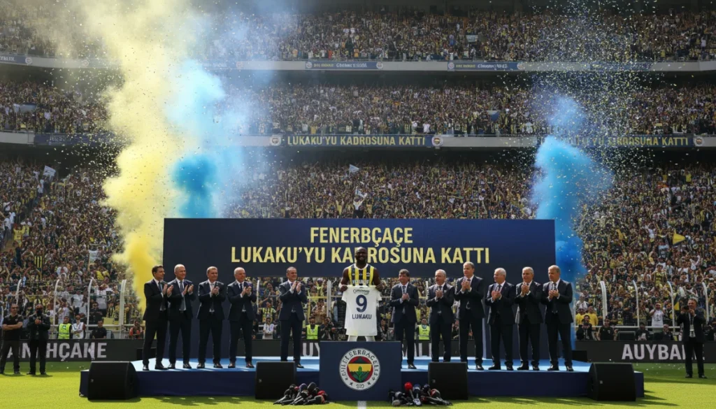 Fenerbahçe’nin Yeni Güç Sembolü: Romelu Lukaku İmzayı Attı