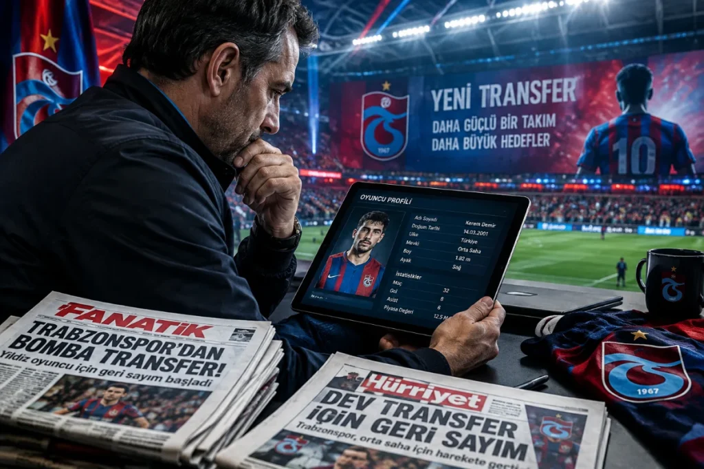 Salah’tan Trabzonspor’a Net Transfer Mesajı: “Düşünmeden Kadroya Katın”