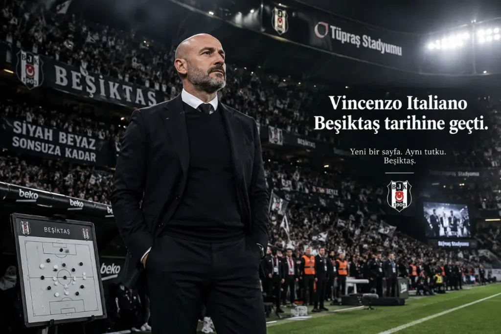 Beşiktaş’ta Vincenzo Italiano Rüzgarı: Tarihi İstatistiklerle Gelen Başarı