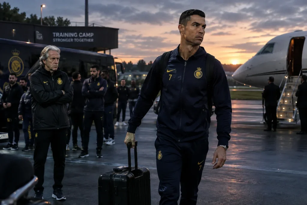 Cristiano Ronaldo ve Jorge Jesus Gerilimi: Milli Takım Kampında İpler Koptu