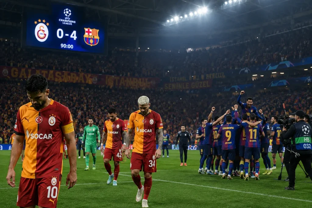 Galatasaray-Barcelona Maç Analizi: Avrupa Arenasında Sert Yüzleşme