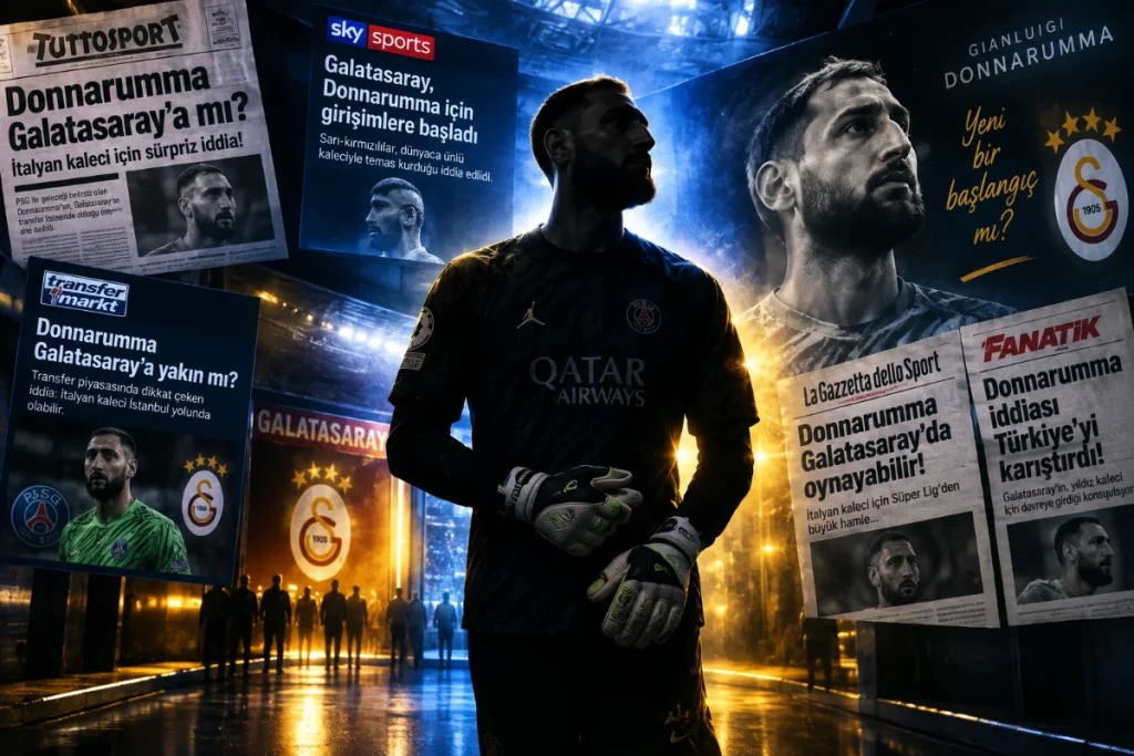 Galatasaray’ın Kalesi İçin Dünya Çapında Hamle: Donnarumma Sesleri