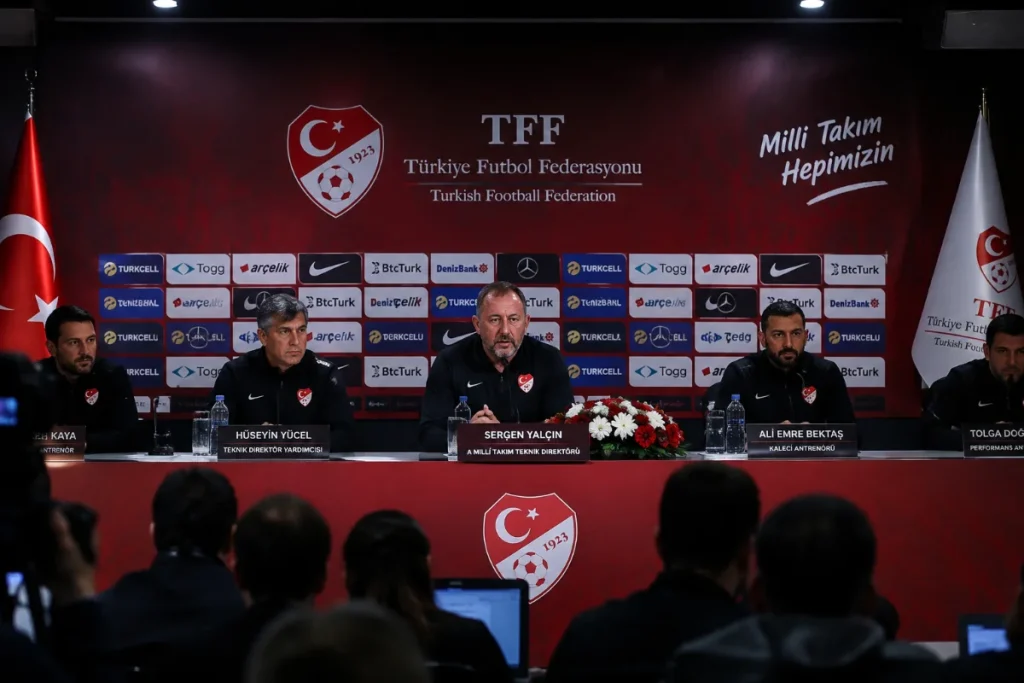 Sergen Yalçın’ın Milli Takım Kurmayı: Veri ve Bilim Odaklı Yeni Kadro